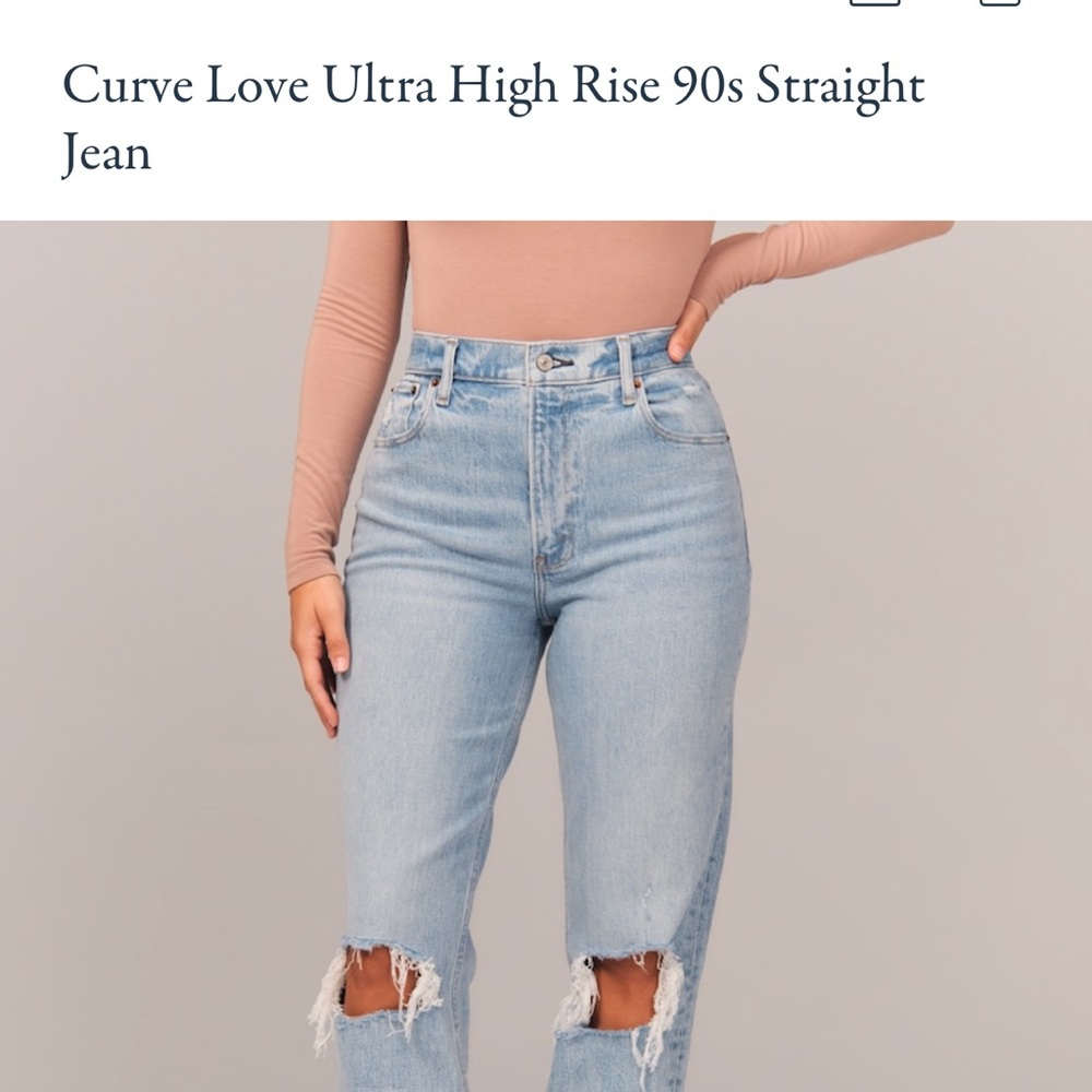Abercrombie & fitch 90’s relaxed jean